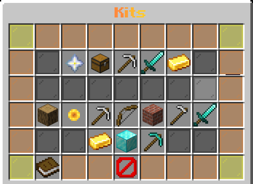 The kits screen