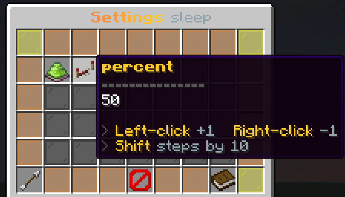 One section: sleep