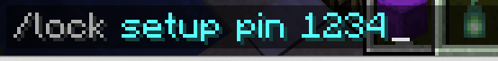 The setup command